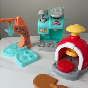 Kitchen Creations Playset with Red, Blue, and Orange Colors